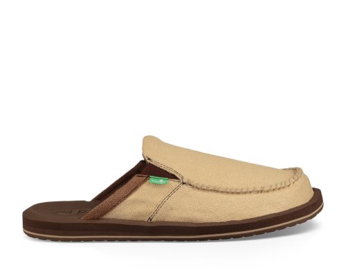 Sanuk Mens You Got My Back III Brown Shoes | LGFUZC781